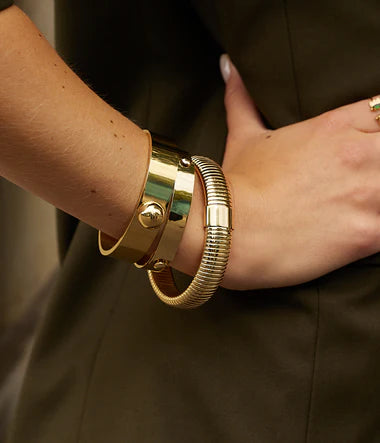 Zag Bijoux Bracelet Collection - Gold Plated Steel