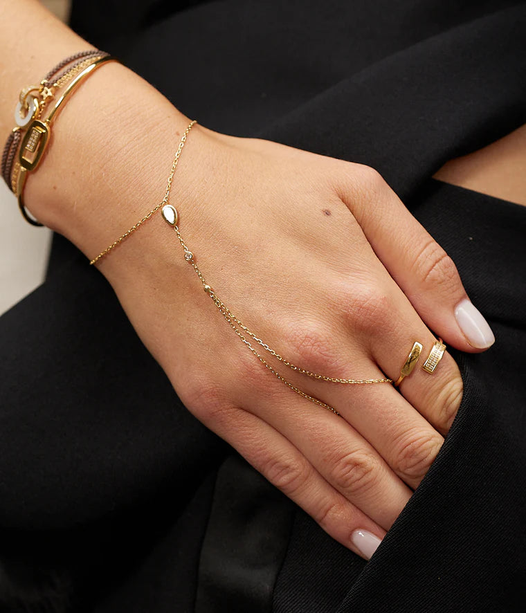 Zag Bijoux Bracelet Collection - Gold Plated Steel