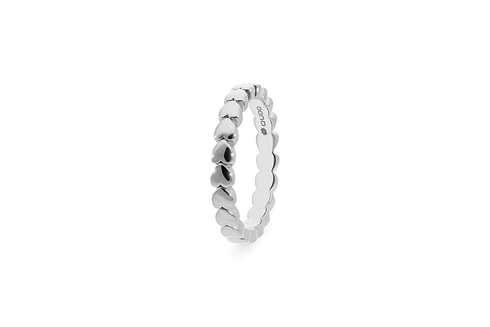 QUDO Calvisi Spacer Ring - Silver