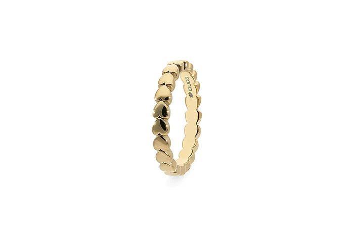 QUDO Calvisi Spacer Ring - Gold