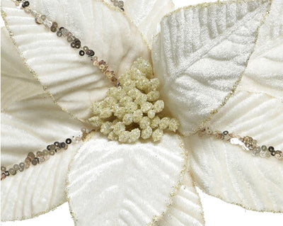 Christmas Floristry Pick - Poinsettia
