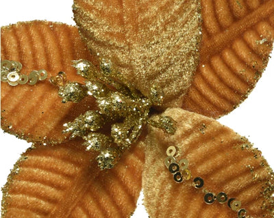 Christmas Floristry Pick - Poinsettia