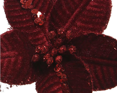 Christmas Floristry Pick - Poinsettia