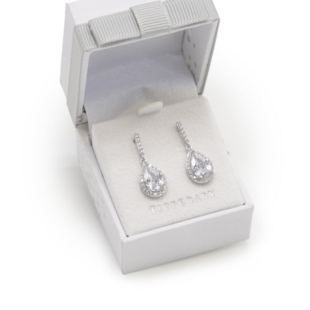 Tipperary Crystal Earrings - Classic Collection - Pear Drop
