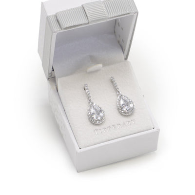 Tipperary Crystal Earrings - Classic Collection - Pear Drop