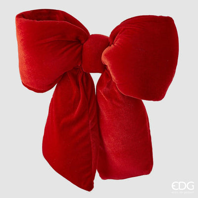 Christmas Bow - Red Velvet Large/Small