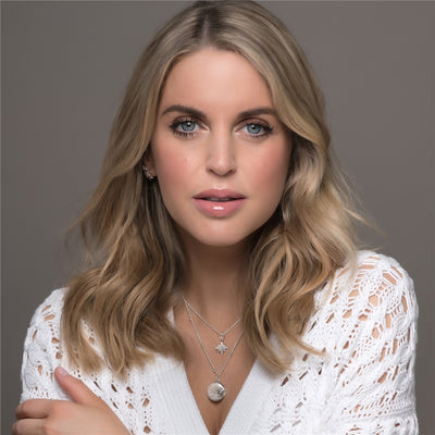 Newbridge Silverware Necklace - Sun, Moon & Stars Locket by Amy Huberman