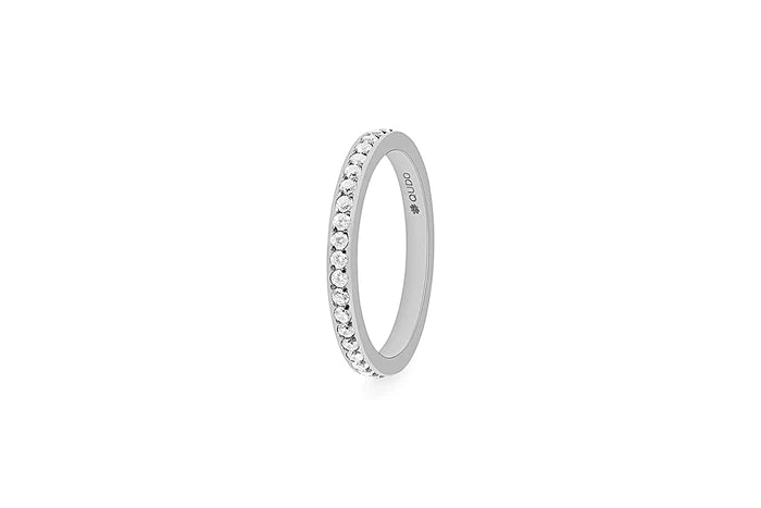 QUDO Eternity Spacer Ring - Small - Silver/Gold/Rose Gold