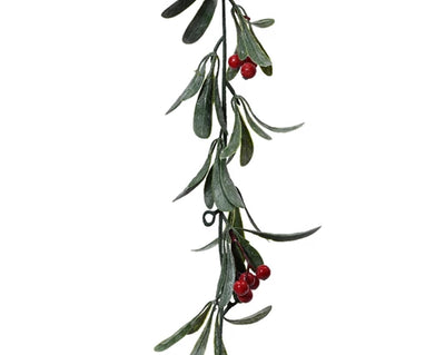 Christmas Garland - Green & Red Berry