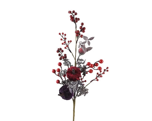 Floristry Stem- Pumpkin & Berry Fig Spray