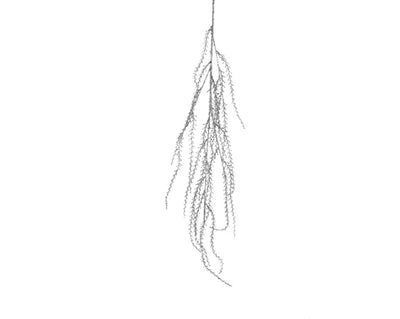 Christmas Floristry Stem- Silver/Gold Hanging Spray