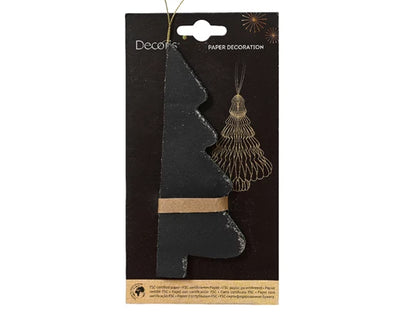 Christmas Ornament - Paper Christmas Tree with Magnet Closure