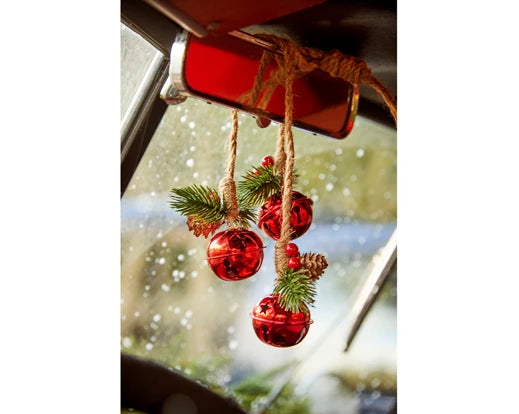 Christmas Ornament - Hanging Iron Bell