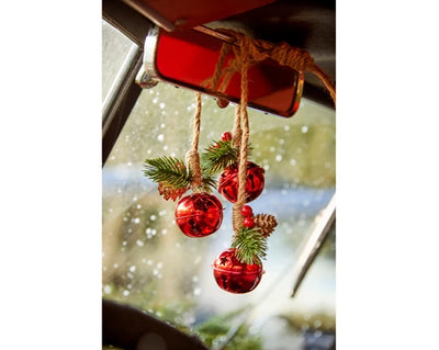 Christmas Ornament - Hanging Iron Bell