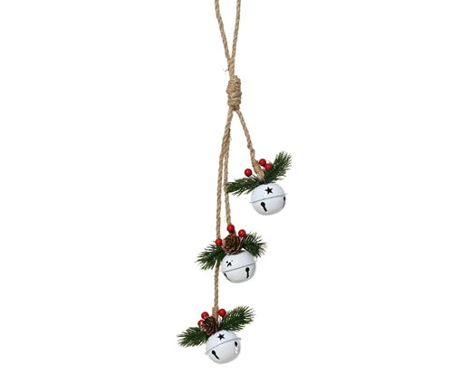 Christmas Ornament - Hanging Iron Bell