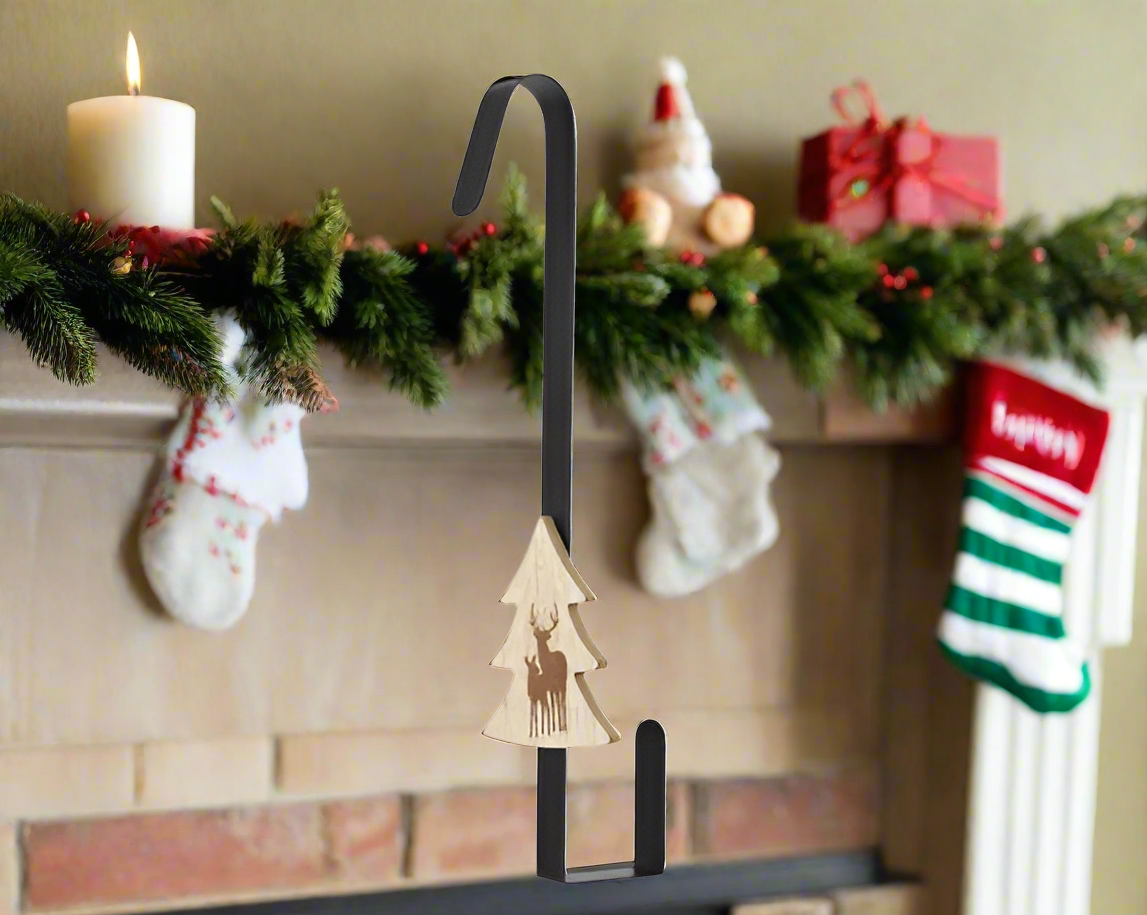Christmas Ornament - Reindeer Wreath Hanger