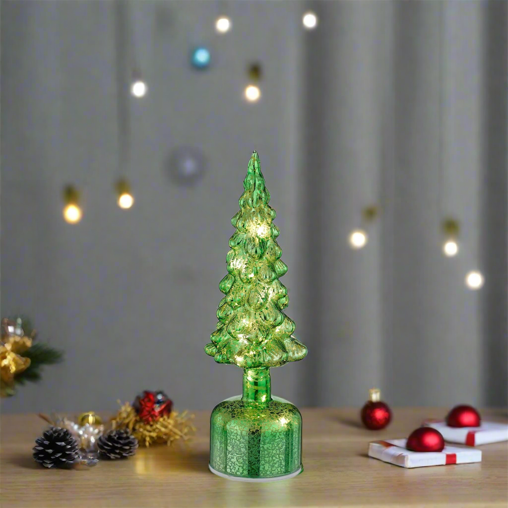 Christmas LED Collection - Rotating Green Christmas Tree