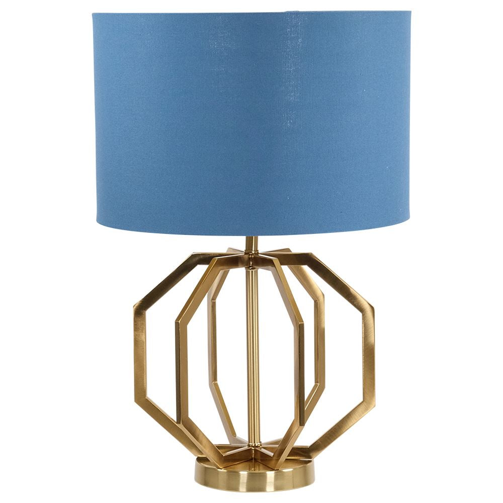 Fern Cottage Brass Table Lamp