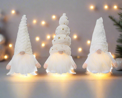 LED Fluffy Gnome