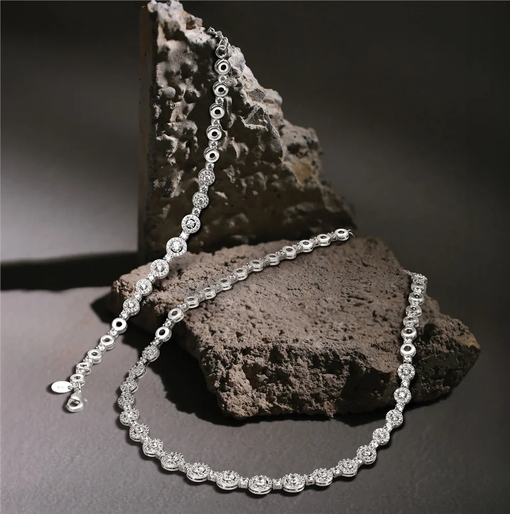 Newbridge Silverware Bracelet - Clear Cubic Zirconia