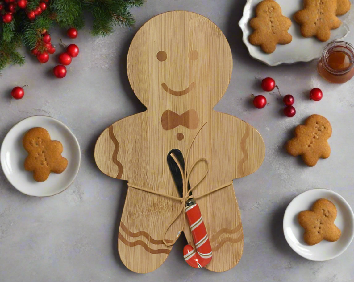 Christmas Tableware Collection - Cheese Board Gingerbread