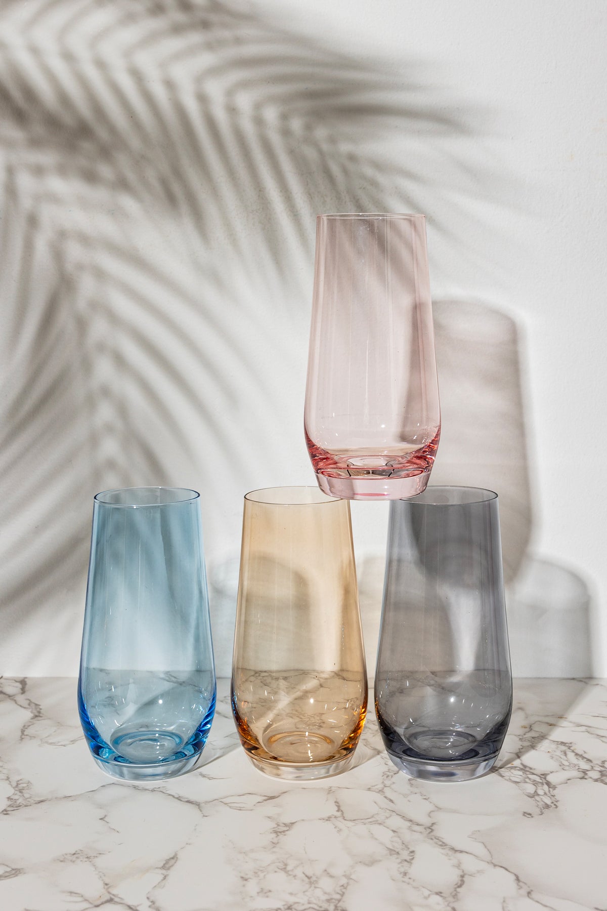 Killarney Crystal Jewel Glassware Collection -  Wine, Tumbler, Hi-Ball & Barrel Tumbler
