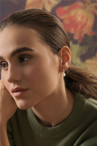 Newbridge Silverware Earrings - Pearl Stud