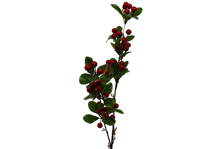 Christmas Floristry Stem - Red Berry Spray