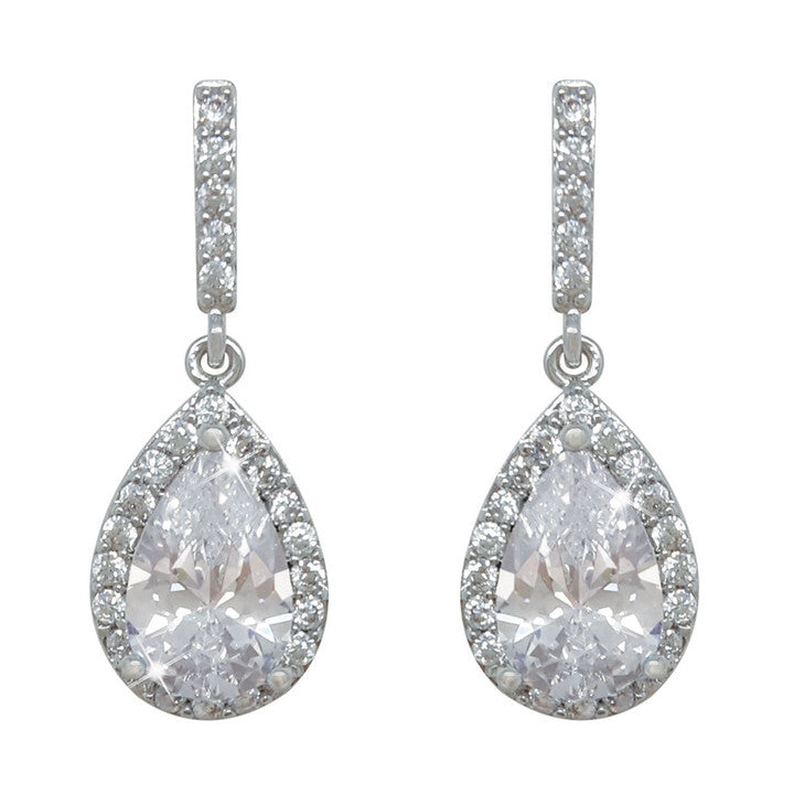Tipperary Crystal Earrings - Classic Collection - Pear Drop