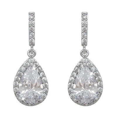 Tipperary Crystal Earrings - Classic Collection - Pear Drop
