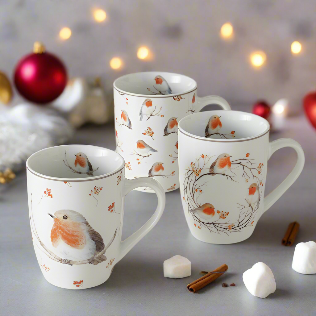 Christmas Tableware - Robin Mug