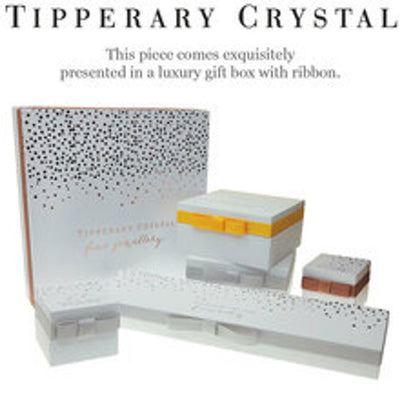 Tipperary Crystal Ring - Eternal Knot Rose Gold Plated