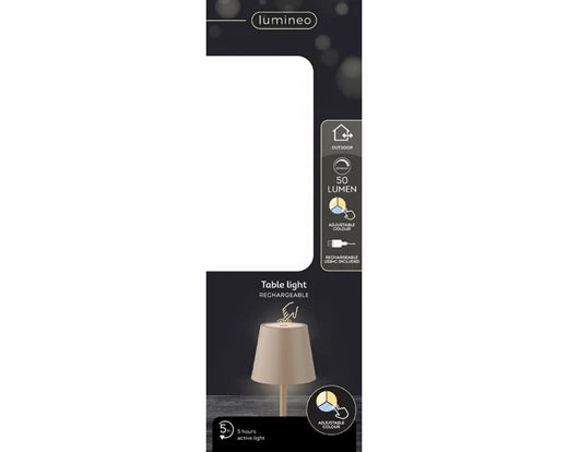 LED Rechargable Table Lamp Collection -  Shade Lamp