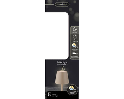 LED Rechargable Table Lamp Collection -  Shade Lamp