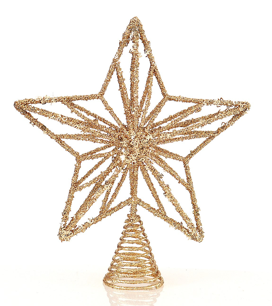 Gold Star Tree Topper