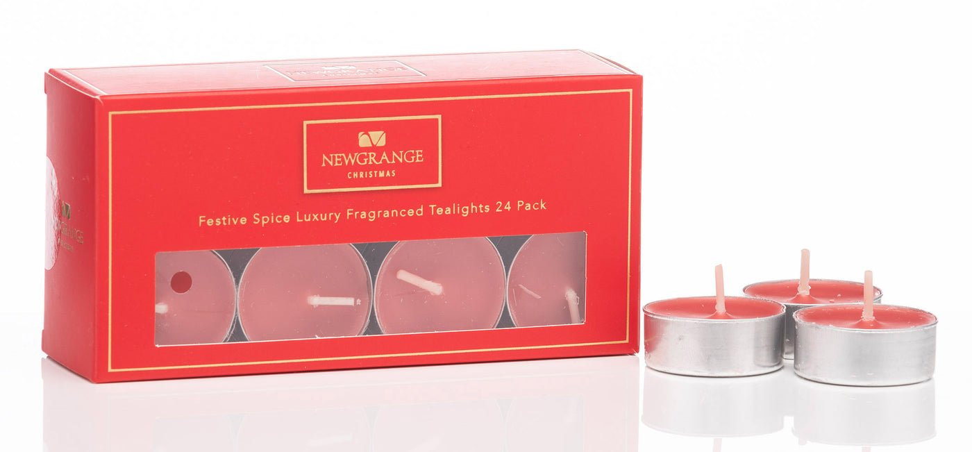 Newgrange Living Christmas 2025 Luxury T-Lights - Festive Spice
