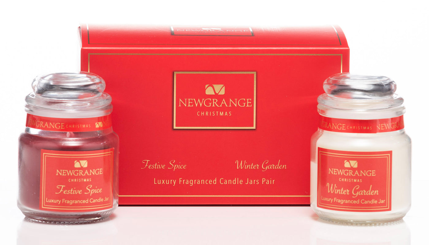 Newgrange Living Christmas 2025 Luxury Small Candle Set - Set of 2