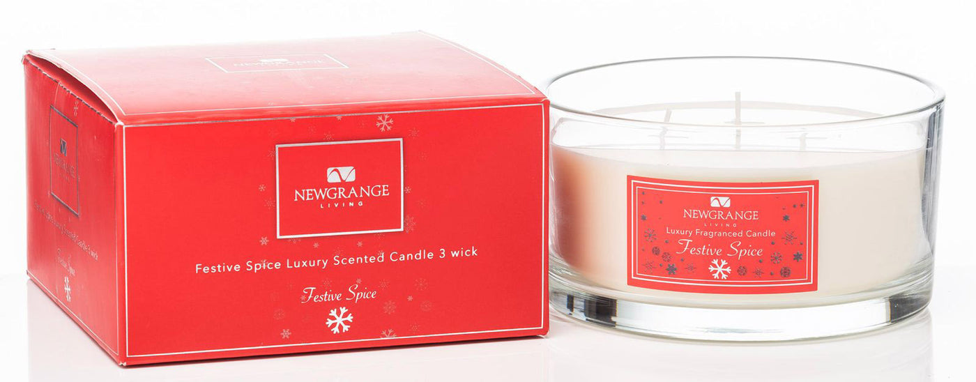 Newgrange Living Christmas 2024 Luxury 3 Wick Candle