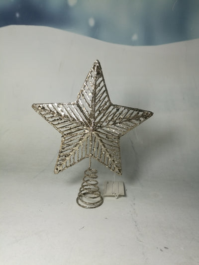 Champagne Star Tree Topper