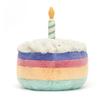 Jellycat Amuseable Rainbow Birthday Cake