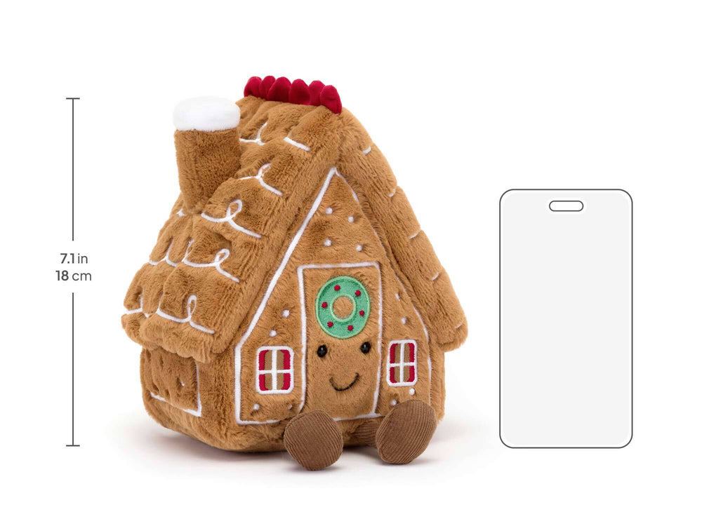 Jellycat Christmas 2025 Amuseables Gingerbread House
