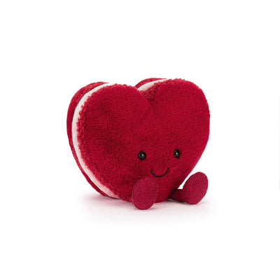 Jellycat Amuseables Colette & Arlette Heart Macaron