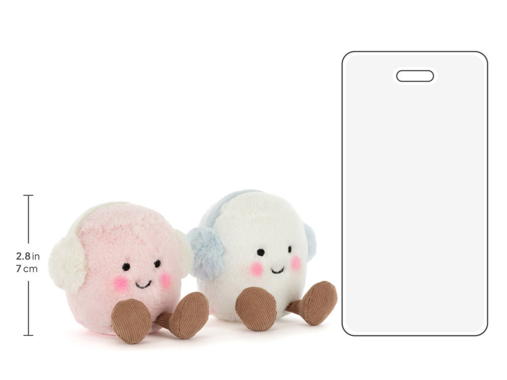 Jellycat Christmas 2025 Amuseables Toastie Pink and White Marshmallows