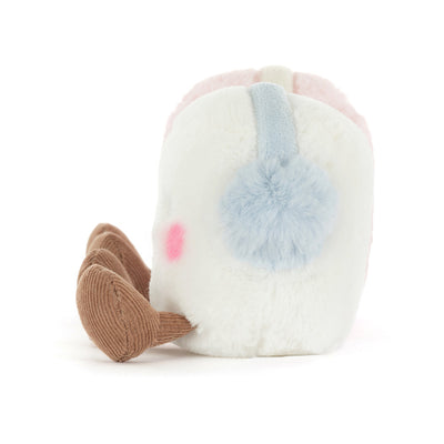 Jellycat Christmas 2025 Amuseables Toastie Pink and White Marshmallows