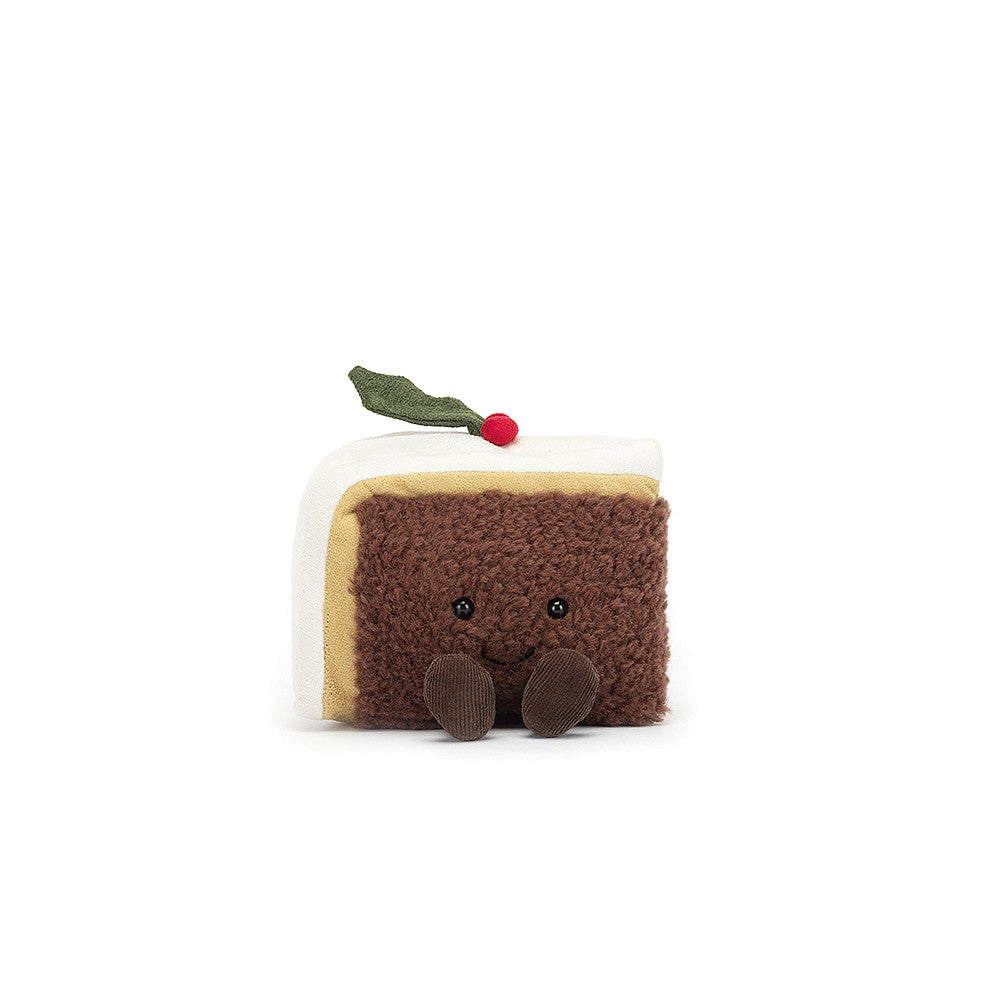 Jellycat Christmas 2024 Amuseable Slice Of Christmas Cake