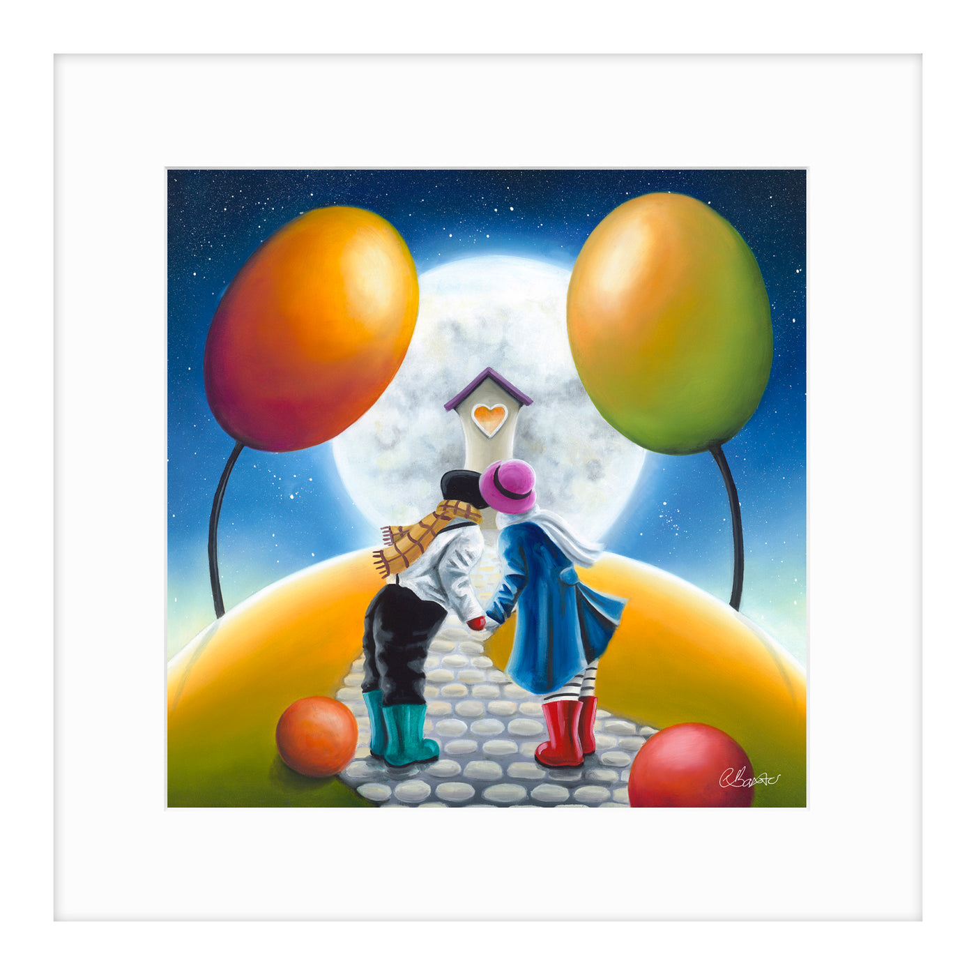 Picked for You/ Thanking Our Lucky Stars Framed Print **CLICK & COLLECT ONLY**