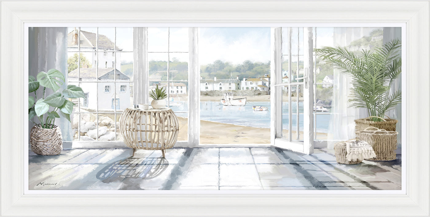 Harbour View Framed Picture **CLICK & COLLECT ONLY**