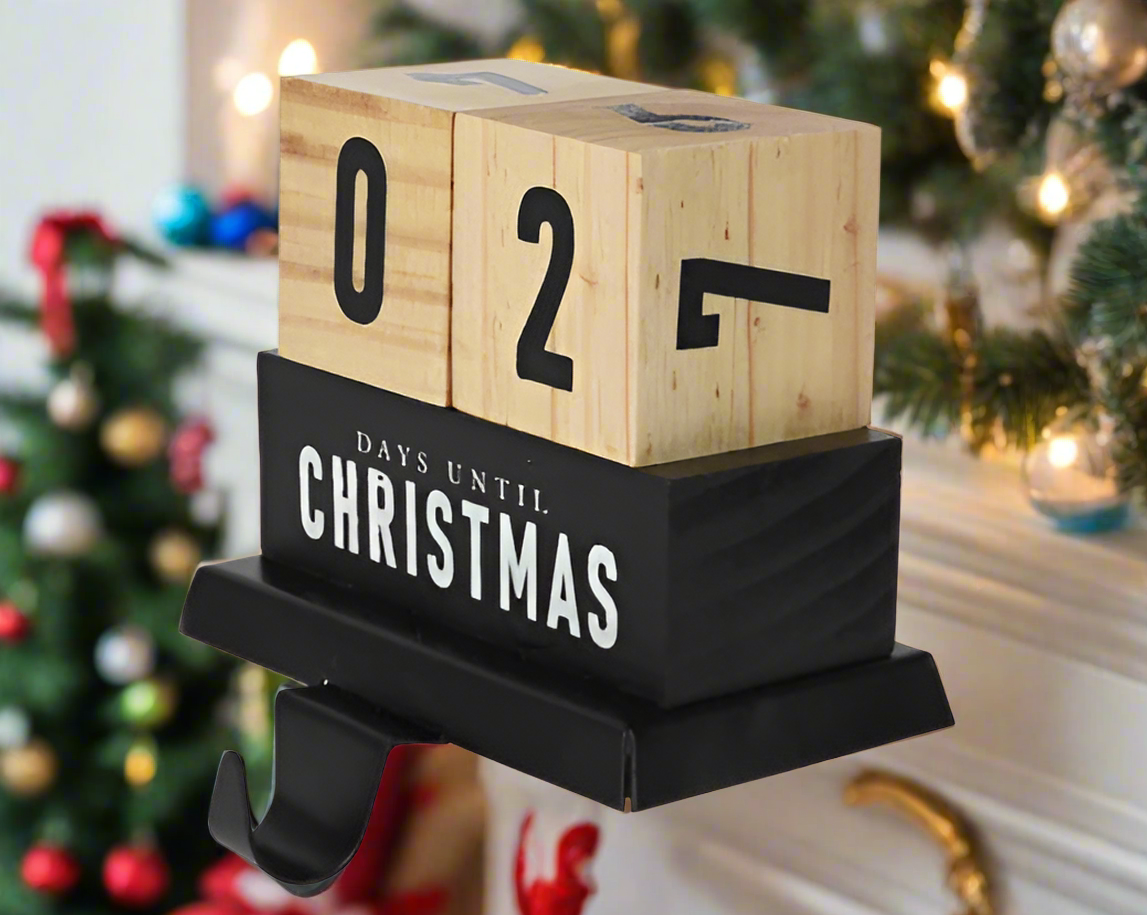 Christmas Stocking Holder - Countdown Calendar
