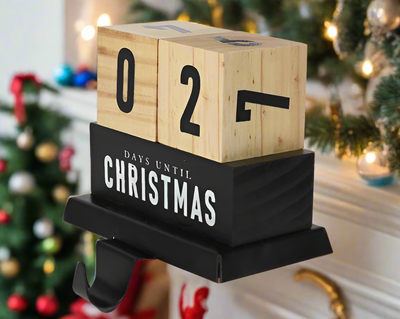 Christmas Stocking Holder - Countdown Calendar
