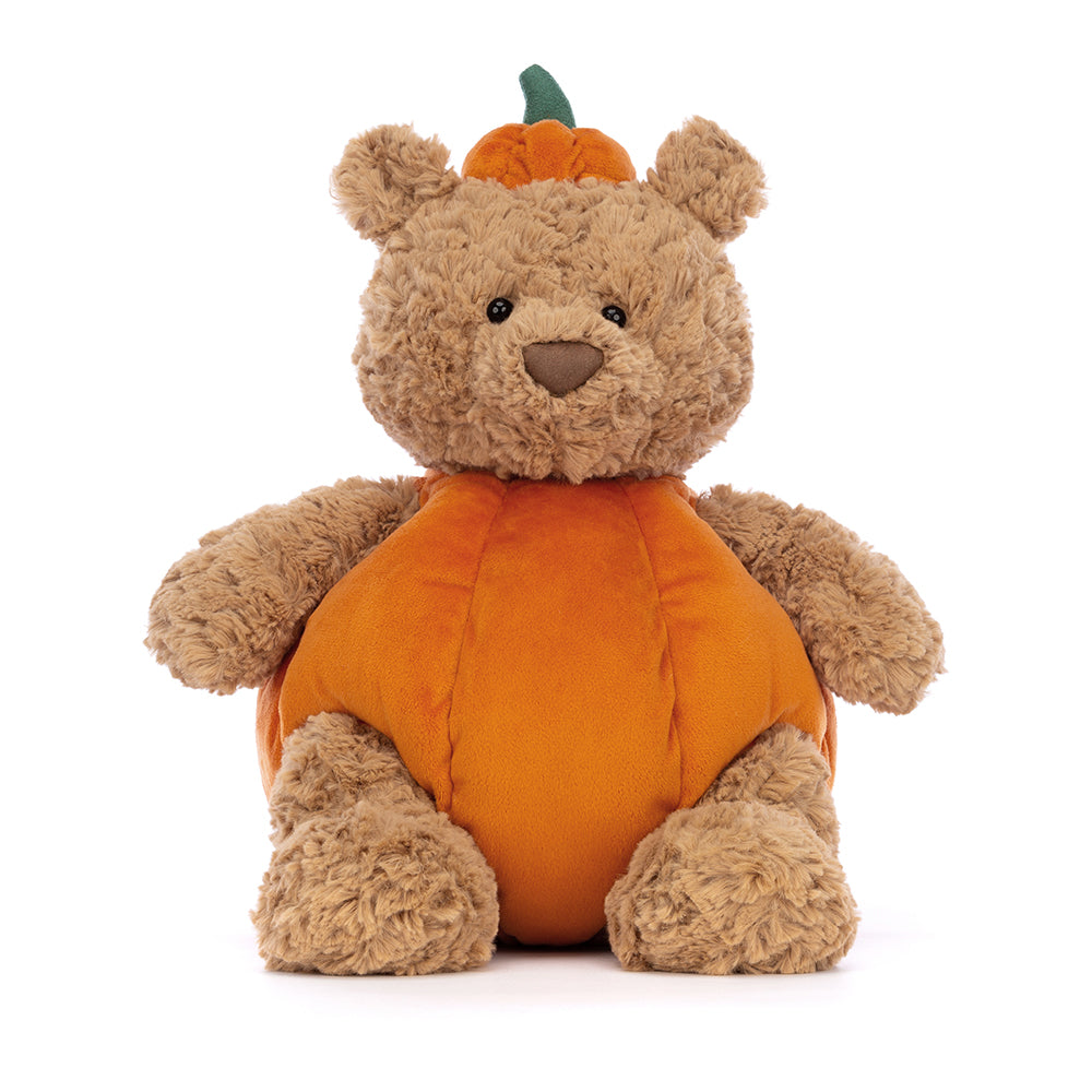 Jellycat Halloween Bartholomew Bear Pumpkin